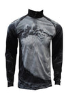 Adult Long Sleeve Rashie - Dark 'N' Stormy - Design Works Apparel - Create Your Vibe Outdoors sun protection