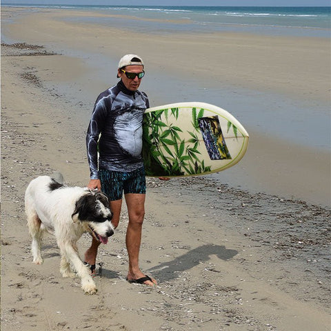 Adult Long Sleeve Sun Safe Rashie - Dark 'N' Stormy - Design Works Apparel - Create Your Vibe Outdoors sun protection