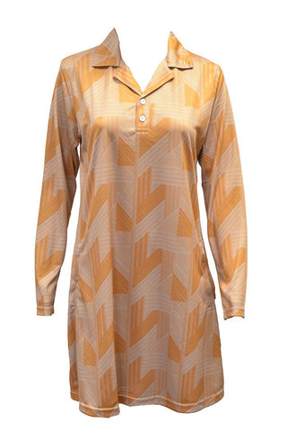Outdoor Ladies UPF50 Sun Dress - Art Deco - Design Works Apparel - Create Your Vibe Outdoors sun protection
