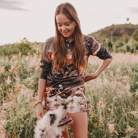 Women's Fishing Shorts - Algae - Design Works Apparel - Create Your Vibe Outdoors sun protection