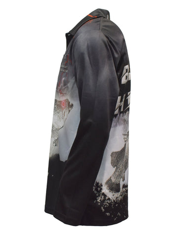 Adult Long Sleeve Fishing Shirt - Barra Hunter - Design Works Apparel - Create Your Vibe Outdoors sun protection