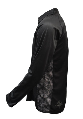 Adult Long Sleeve Fishing Shirt - Sports Black - Design Works Apparel - Create Your Vibe Outdoors sun protection