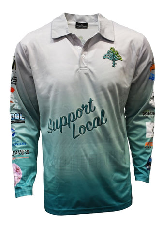 Adult Long Sleeve Fishing Shirt - Support Local Townsville - Design Works Apparel - Create Your Vibe Outdoors sun protection