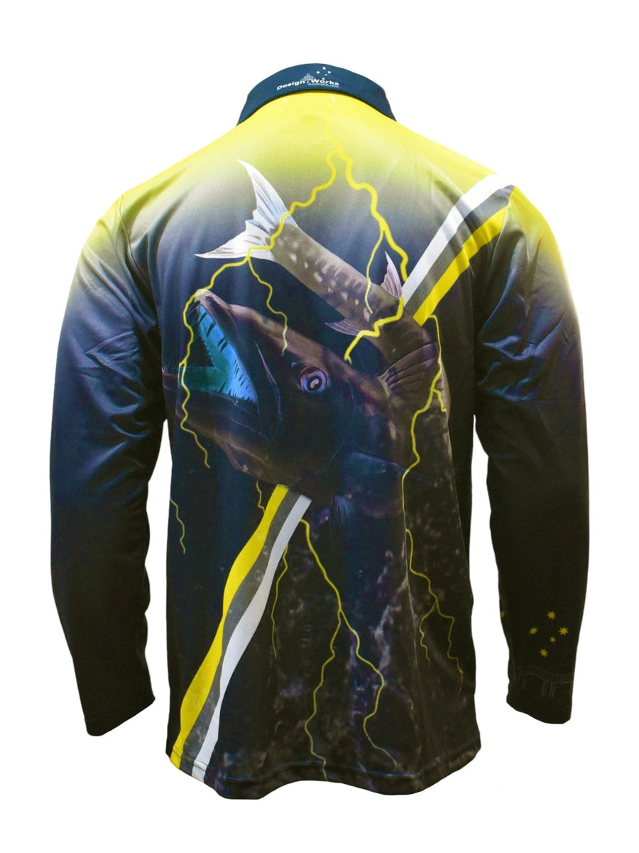 Adult L/S Fishing Shirts - The Game - Design Works Apparel