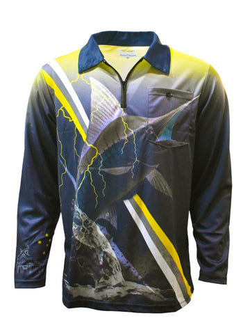 Adult Long Sleeve Fishing Shirts - The Game - Design Works Apparel - Create Your Vibe Outdoors sun protection