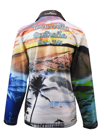 Adult Long Sleeve Fishing Shirts - Townsville - Design Works Apparel - Create Your Vibe Outdoors sun protection