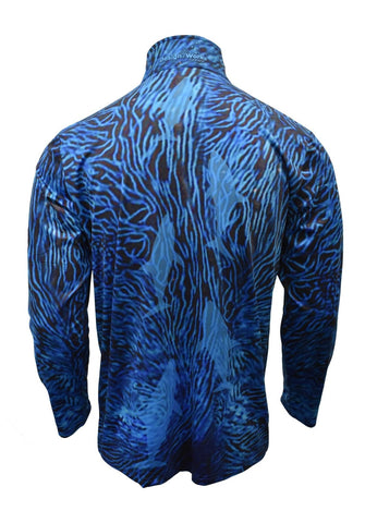 Adult Long Sleeve Rash Shirt - Reef Camo Plus Size - Design Works Apparel - Create Your Vibe Outdoors sun protection