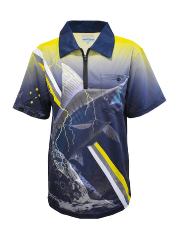 Adult Short Sleeve Fishing Shirts - The Game - Design Works Apparel - Create Your Vibe Outdoors sun protection
