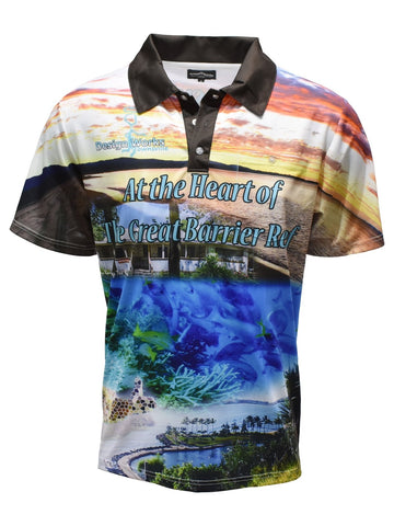 Adult Short Sleeve Outdoor Camping Fishing Shirt - Townsville - Design Works Apparel