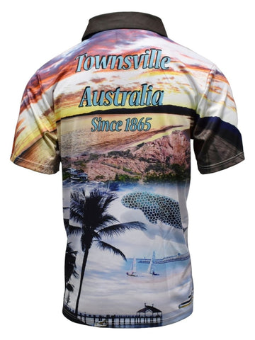 Adult Short Sleeve Outdoor Camping Fishing Shirt - Townsville - Design Works Apparel - Create Your Vibe Outdoors sun protection
