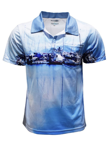 Adult Short Sleeve Yacht Sailing Shirt - Marina - Design Works Apparel - Create Your Vibe Outdoors sun protection