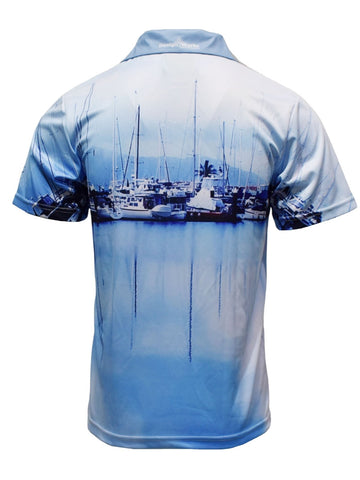 Adult Short Sleeve Yacht Sailing Shirt - Marina - Design Works Apparel - Create Your Vibe Outdoors sun protection