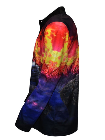 Adult Sun Safe Long Sleeve Shirt - Cane Boar Plus Size - Design Works Apparel - Create Your Vibe Outdoors sun protection