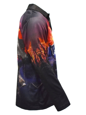 Adult Sun Safe Long Sleeve Shirt - Cane Boar Plus Size - Design Works Apparel - Create Your Vibe Outdoors sun protection