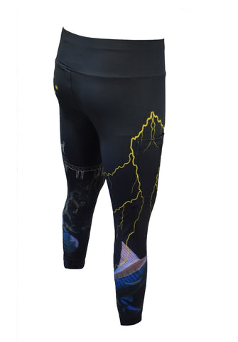 Adult UV Protective Fishing Leggings Tights Skins - The Game - Design Works Apparel