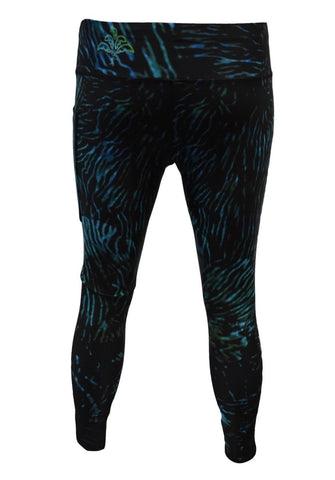 Adult UV Protective Fishing Leggings Tights Skins - Deep Sea - Design Works Apparel - Create Your Vibe Outdoors sun protection