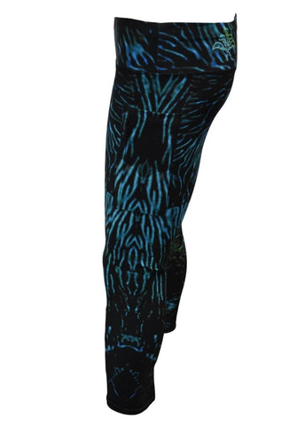 Adult UV Protective Fishing Leggings Tights Skins - Deep Sea - Design Works Apparel - Create Your Vibe Outdoors sun protection