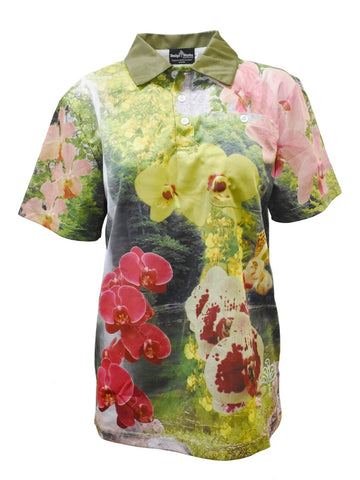 Adult UV Protective Short Sleeve Gardening Shirt - Orchid - Design Works Apparel - Create Your Vibe Outdoors sun protection