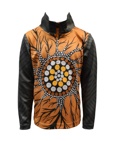 Kids Long Sleeve Shirt - Windorah - Design Works Apparel - Create Your Vibe Outdoors sun protection