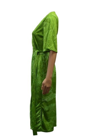 Ladies Sun Safe Outdoor Wrap Dress - Rainforest - Made of Recycled fabric - Design Works Apparel