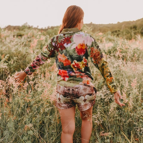 Women's Fishing Shorts - Algae - Design Works Apparel - Create Your Vibe Outdoors sun protection