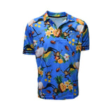 Load image into Gallery viewer, Adult Short Sleeve Button Up NSW Supporter Shirt - Go The Blues