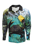 Load image into Gallery viewer, Adult Long Sleeve Sun Safe Fishing Shirts - Grab Ya Crab