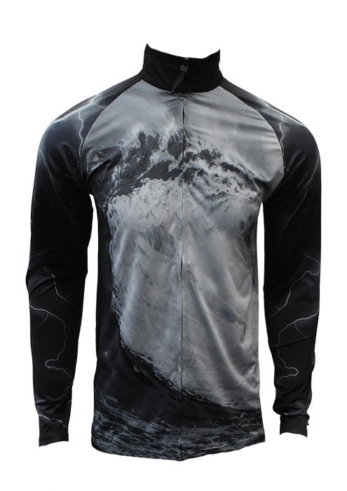 Instructor Rashie Designs Adult L/S Rashie - Dark 'N' Stormy - Design Works Apparel