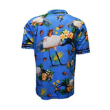 Load image into Gallery viewer, Adult Short Sleeve Button Up NSW Supporter Shirt - Go The Blues - Design Works Apparel - Create Your Vibe Outdoors sun protection