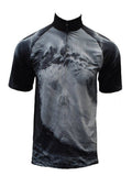 Load image into Gallery viewer, Adult Short Sleeve Rashie - Dark &#39;N&#39; Stormy - Design Works Apparel - Create Your Vibe Outdoors sun protection
