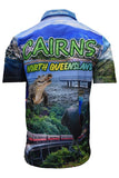 Load image into Gallery viewer, Adult Short Sleeve Sun Safe Fishing Shirt - Cairns - Design Works Apparel - Create Your Vibe Outdoors sun protection