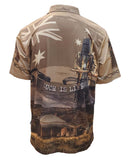 Load image into Gallery viewer, Adult Short Sleeve Sun Safe Shirts - Ned Kelly - Design Works Apparel sun protection