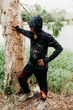 Load image into Gallery viewer, Adult Sun Safe Hoodie - No Bull - Design Works Apparel - Create Your Vibe Outdoors sun protection