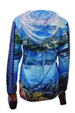 Load image into Gallery viewer, Adult Sun Safe Hoodie - Tropical North - Design Works Apparel - Create Your Vibe Outdoors sun protection