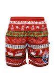 Load image into Gallery viewer, Adult Sun Safe Shorts - Ugly Christmas Catch - Design Works Apparel sun protection