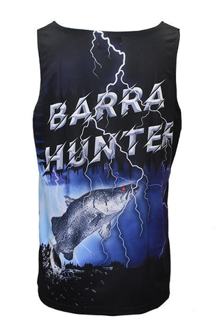 Adult Sun Safe Singlet - Barra Hunter - Design Works Apparel sun protection