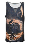 Load image into Gallery viewer, Adult Sun Safe Singlet - Dirt Bikes - Design Works Apparel sun protection