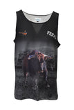Load image into Gallery viewer, Adult Sun Safe Singlet - No Bull - Design Works Apparel - Create Your Vibe Outdoors sun protection