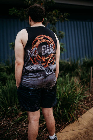 Adult Sun Safe Singlet - No Bull - Design Works Apparel - Create Your Vibe Outdoors sun protection