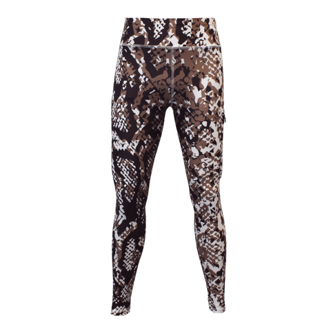 Adult UV Protective Leggings - Snake Skin Camo - Design Works Apparel - Create Your Vibe Outdoors sun protection
