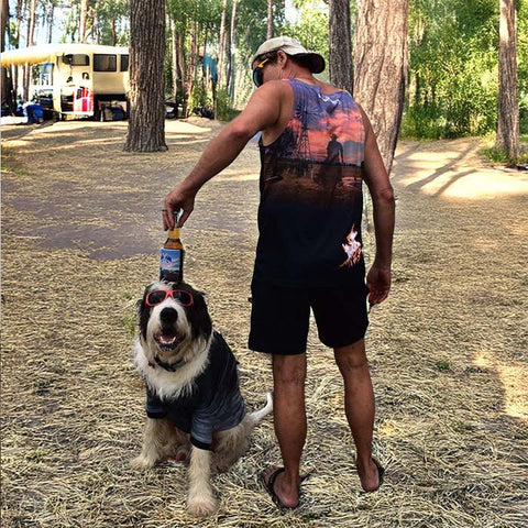 Adult UV Protective Quick Dry Singlets - Cowboy - Design Works Apparel - Create Your Vibe Outdoors sun protection