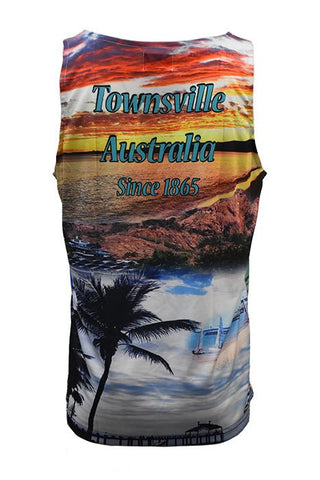 Adult UV Protective Quick Dry Singlets - Townsville - Design Works Apparel - Create Your Vibe Outdoors sun protection