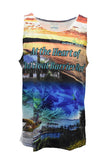 Load image into Gallery viewer, Adult UV Protective Quick Dry Singlets - Townsville - Design Works Apparel - Create Your Vibe Outdoors sun protection