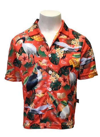 Kid Short Sleeve Shirt - Christmas Bin Chicken - Design Works Apparel - Create Your Vibe Outdoors sun protection