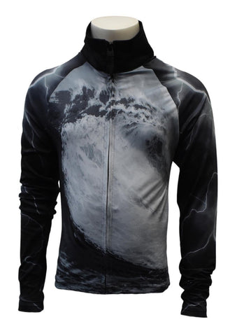 Kids Long Sleeve Sun Safe Rashie - Dark 'N' Stormy - Design Works Apparel - Create Your Vibe Outdoors sun protection