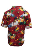 Load image into Gallery viewer, Kids Short Sleeve Button Up - Maroons - Design Works Apparel - Create Your Vibe Outdoors sun protection