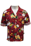 Load image into Gallery viewer, Kids Short Sleeve Button Up - Maroons - Design Works Apparel - Create Your Vibe Outdoors sun protection