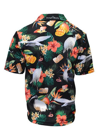 Kids Short Sleeve Shirt - Black Bin Chicken - Design Works Apparel - Create Your Vibe Outdoors sun protection