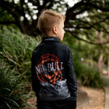 Load image into Gallery viewer, Kids Sun Safe Long Sleeve - No Bull - Design Works Apparel sun protection