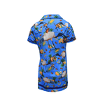 Load image into Gallery viewer, Kids Sun Safe NSW Supporter Dress - Go The Blues - Design Works Apparel - Create Your Vibe Outdoors sun protection